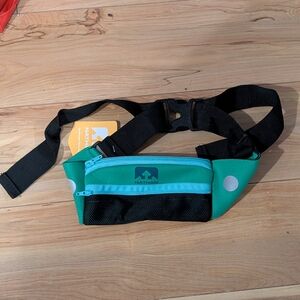 Nathan Teal and Black Waist Pack